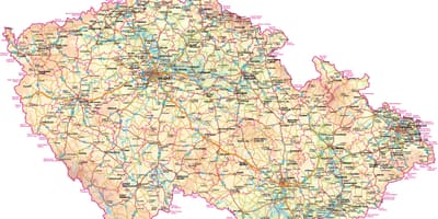 Mappa di CZ